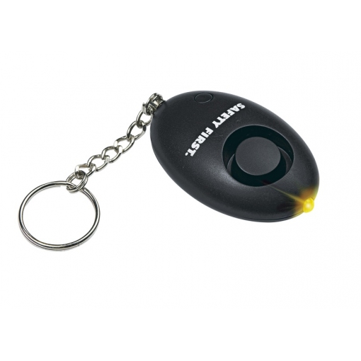 Mini alarme personnelle porte-clés, courroie et lampe à LED - SAF5