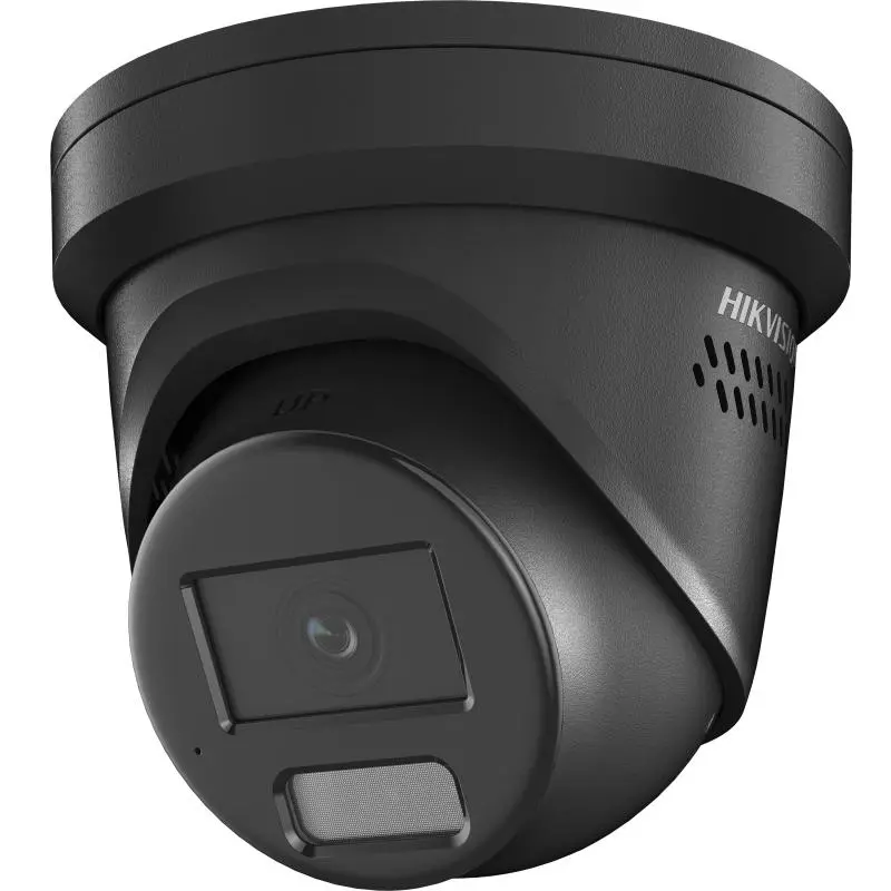 DS-2CD2347G2H-LISU/SL(2.8mm)(BLACK) - 4MP Smart Hybrid Light, ColorVu Fixed Turret IP-Kamera