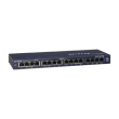 Switch 16 ports, 1 Gbps, sans ventilateur en boîtier métal