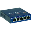 5 Port Switch, 1 Gbps, Lüfterlos im Metallgehäuse