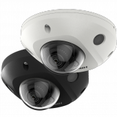 DS-2CD2546G2-IS(2.8mm)(C)(BLACK) - 4MP Acusense Festobjektiv Mini Dome IP Kamera, Mikro