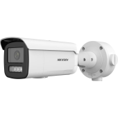 DS-2CD3T46G2-ISU/SL(4mm)(H) - Caméra 4MP IP Bullet AcuSense à alarmes visuelles et audio 