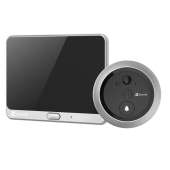 EZVIZ DP2C - Sonnette à judas sans fil 155° WiFi + moniteur