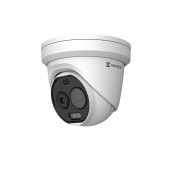 HM-TD1228T-3/G1/T3A - Caméra Turret IP de thermographie à double spectre