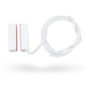 Mini contact magnétique filaire, blanc,  auto adhésif avec câble