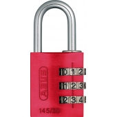 Cadenas à combinaison 145/30 Rouge Lock-Tag