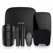 Ajax Kit Hub 2 Plus - Set de démarrage complet LAN / Wifi / 3-4G, noir