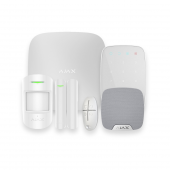 Ajax Kit Hub 2 Plus - Set de démarrage complet LAN / Wifi / 3-4G, blanc