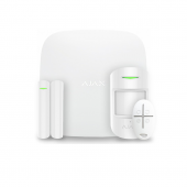 Ajax Kit Hub 2 Plus - Set alarme sans fil LAN / Wifi / 3-4G, blanc