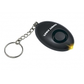 Mini Schutzalarm am Schlüsselring mit Schleife und LED Leuchte