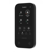 Ajax KeyPad Touchscreen - Funk Touch-Bedienteil (KeyPad), schwarz