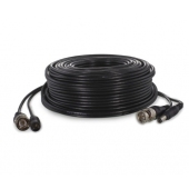 Câble combi pour vidéo HD-TVI & AHD 20m, noir
