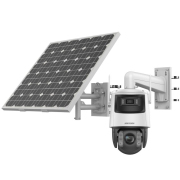 DS-2SE7C432IWG-K/4G/14(F0) - Kit caméra IP Speed-Dome solaire TandemVu 7-inch 4MP 32x