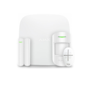 Ajax Hub 2 Plus Set - Alarmanlage Set Funk LAN / WLAN / 3-4G, weiss