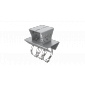 DS-1214ZJ-P - Fixation horizontale pour mâts
