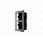 DS-KD-ACF2/Plastic - 2 Video Intercom-Modul  Einbau-Halterung