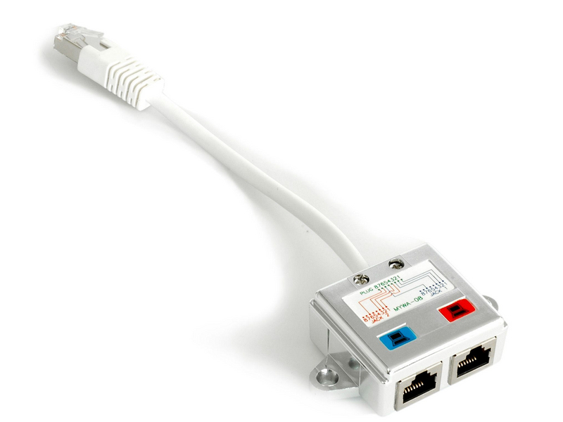 Achat doubleur de prise RJ45 avec cordon