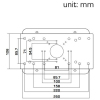 Hikvision - Eckenadapter für Wandhalterung DS-1276ZJ-SUS_2