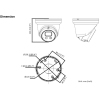 DS-2CD2346G2-IU(2.8mm)(BLACK) - 4 MP AcuSense Fixed Turret IP-Kamera, Audio + Warnlicht Alarm_2