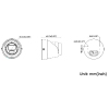 DS-2CD2H43G2-LIZS2U(2.8-12mm) - Caméra IP 4MP Turret varifocale motorisée Acusense Smart Hybrid Light_2