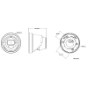 DS-2CD2H83G2-LIZS2U(2.8-12mm) - Caméra IP 8MP Turret varifocale motorisée Acusense Smart Hybrid Light_2