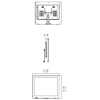 17" Highend TFT Videomonitor BNC-VGA-SVIDEO-DVI,3D,Metall,Glas_2