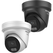 DS-2CD2347G3-LI2UY(2.8mm)(BLACK) - Caméra IP Fixe Turret 4MP Smart Hybrid Light ColorVu