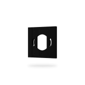 WRE-KU68-BK - Plaque de montage - Noir