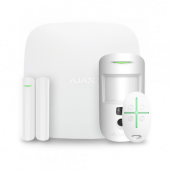 Ajax Hub 2 Plus Set - Alarmanlage Set Funk LAN / WLAN / 3-4G, weiss