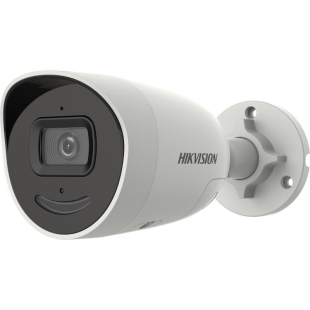 DS-2CD2046G2-IU(2.8mm)(C) - Caméra IP AcuSense 4MP Fixed Mini Bullet, alarmes audio et visuelles