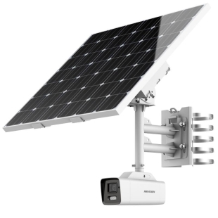 DS-2XS6A46G1-IZS/C36S80(2.8-12mm) - Kit solaire caméra IP 4MP Bullet Vario motorisé 4G