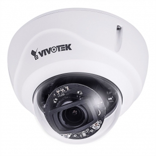 VIVOTEK FD9368-HTV Caméra dôme fixe à 2MP 30fps H.265, WDR Pro, IR, objectif vari-focale