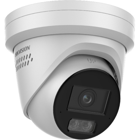 DS-2CD23126G3-IS2UY/SL(4mm) - Caméra Turret fixe IP 12MP Acusense avec alarmes visuelles et acoustiques 