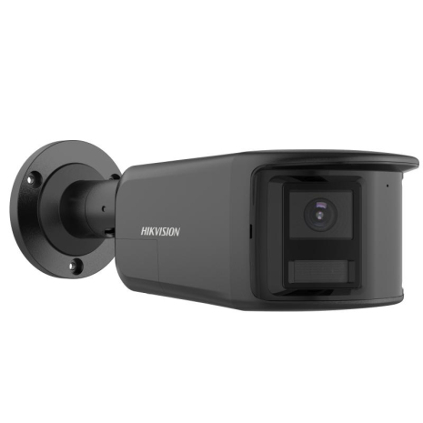 DS-2CD2T43G2P-LISU/SL(180°)/BLACK - Caméra IP 4MP Bullet fixe panoramique AcuSense 