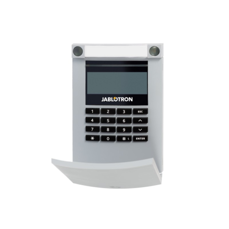 JA-114E-GR - Module d\'accès au bus avec écran LCD, clavier et lecteur RFID - Gris