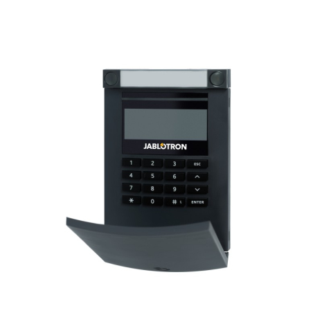 JA-154E-AN - Module d\'accès sans fil avec clavier, affi cheur LCD et RFID - anthracite