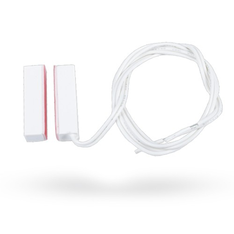 Jablotron SA-203 - Mini contact magnétique filaire, blanc,  auto adhésif avec câble_1
