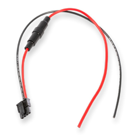VOD-JA-107K - Câble d\'alimentation 12V DC pour la centrale JA-107K