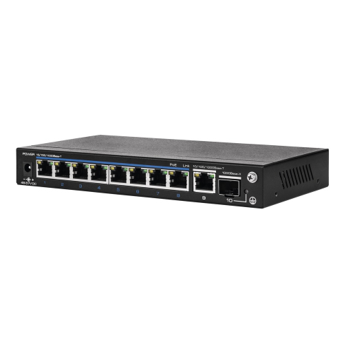 ABUS ITAC10110 - 8-Port PoE Gigabit Switch