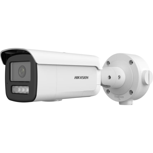 DS-2CD3T46G2-ISU/SL(2.8mm)(H) - Caméra 4MP IP Bullet AcuSense à alarmes visuelles et audio 