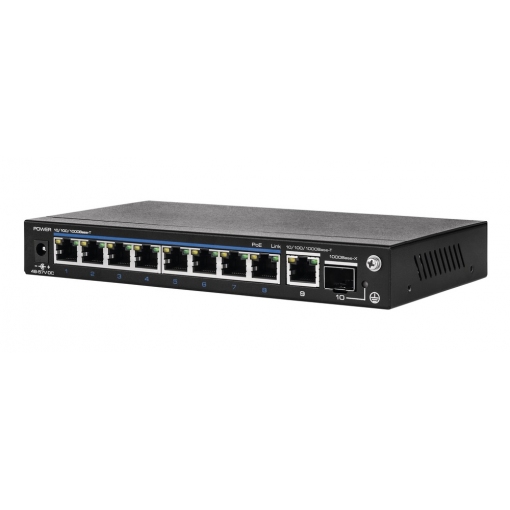 ABUS ITAC10110 - Switch Gigabit PoE 8 ports