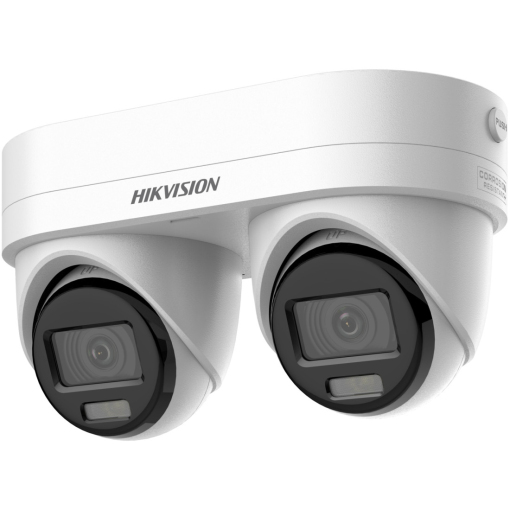 DS-2CD2346G3D-IZ2UY/SL(2.8/4mm) - 4MP Dual-Objektiv Fixed Turret IP-Kamera, motorisierter Zoom