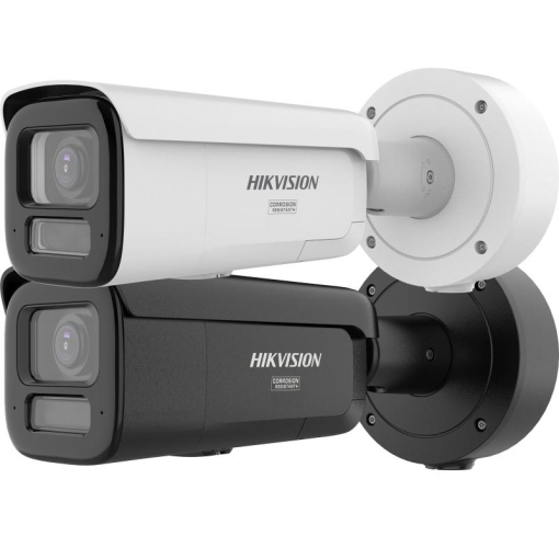 DS-2CD26126G3-IZS2UY/SL(2.8-12mm)/BLACK - Caméra Bullet IP 12MP vario Acusense avec alarmes visuelles et acoustiques 