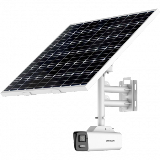 DS-2XS6A87G1-L/C32S80(4mm) - Kit solaire caméra 4G GSM 8MP Bullet mm (sans batt)