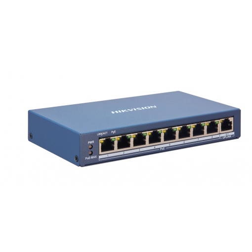 DS-3E1309P-EI - 8 Port Fast Ethernet Smart POE Switch