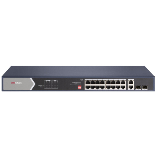 DS-3E1520HP-SI-16P2T2F - Switch Smart POE 16 Ports Gigabit