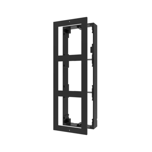 DS-KD-ACW3/Black - Support alu. 3 modules Interphone vidéo