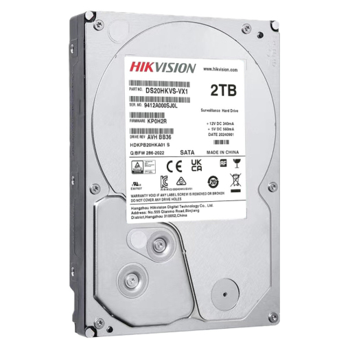 DS20HKVS-VX1 - Disque dur 2000GB - Hautes performances, 7x24h