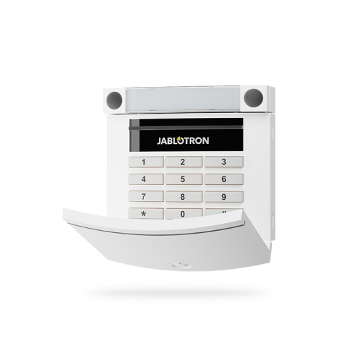 JA-153E-WH - Module d\'accès sans fil avec clavier et RFID - Blanc pur