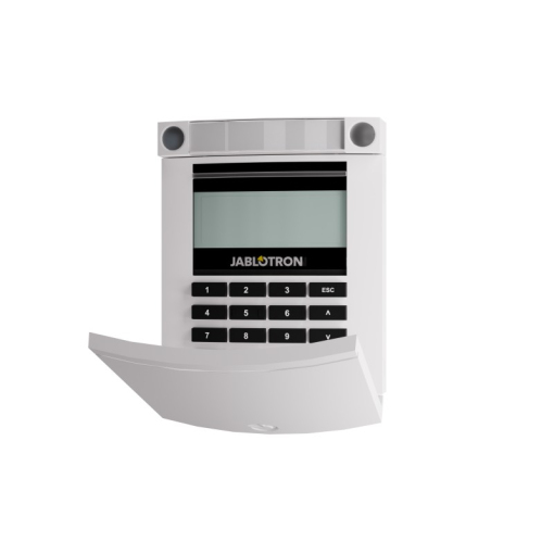 JA-154E-WH - Module d\'accès avec écran LCD, clavier et lecteur RFID - Blanc pur